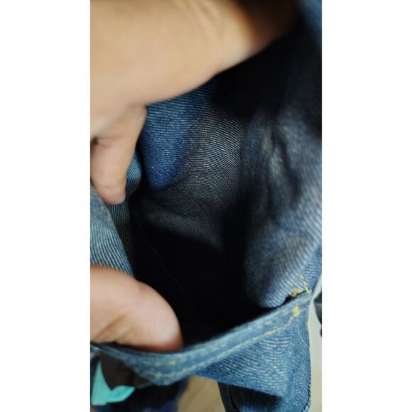 Vintage Big Smith Union Made Button Up Denim Jacket Size 42 - Picture 7 of 10